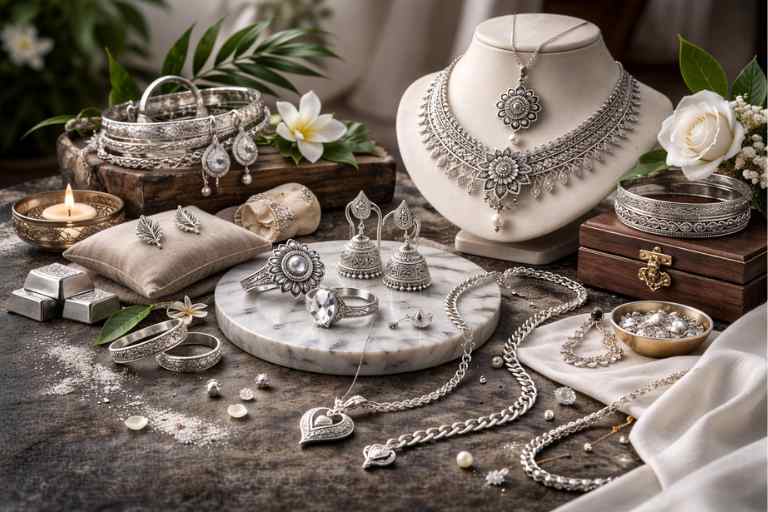 Skin Friendly Silver Jewellery – A Safe & Stylish Choice for Your Skin