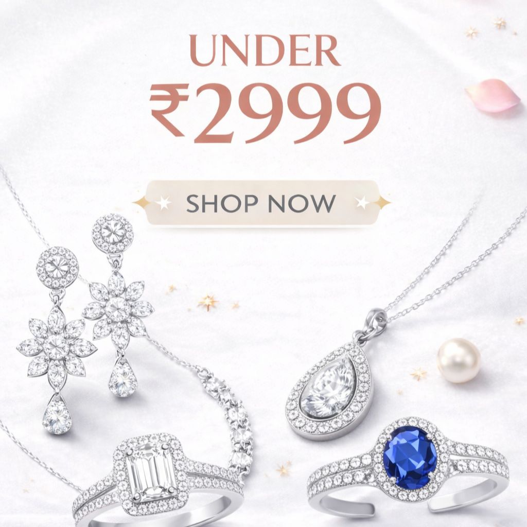 Under ₹2999 Silver Jewellery