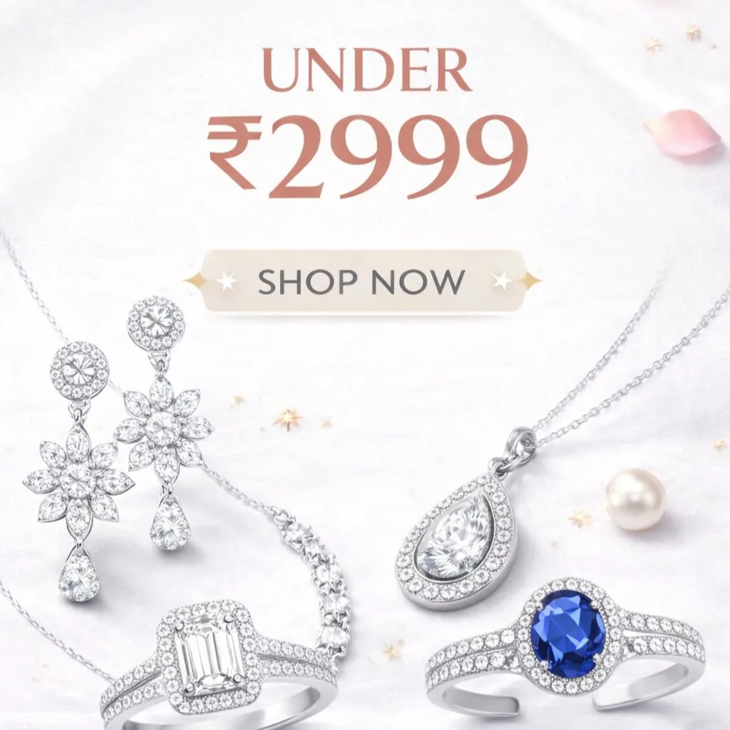 Under ₹2999 Silver Jewellery