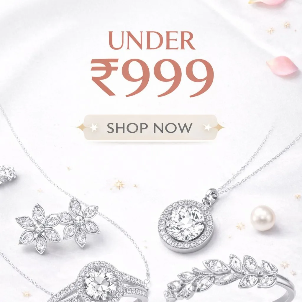 Under ₹999 Silver Jewellery