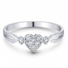 Zircon silver ring 2