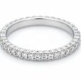 Zircon silver ring 7