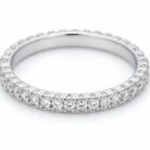 Zircon silver ring 7