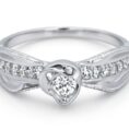Zircon silver ring 8