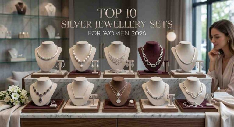 Top 10 Silver Jewellery Sets for Women in 2026