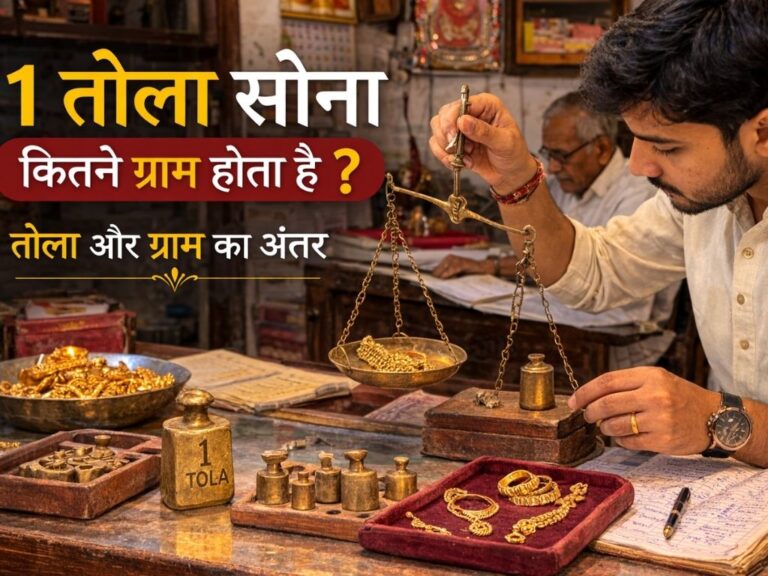 1 तोला सोना कितने ग्राम होता है? – तोला और ग्राम का अंतर