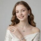 PEARL JEWELLERY SET (5)