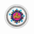 999 Pure Silver Radha Krishna Coin 10 Gram Religious Silver Coin by SRK Jewelry