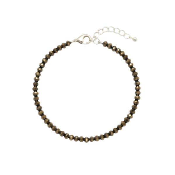 pyrite anklet for silver 4 pyrite anklet for silver 4