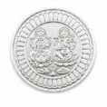 10 Gram 999 Fine Silver Lakshmi Ganesh Coin