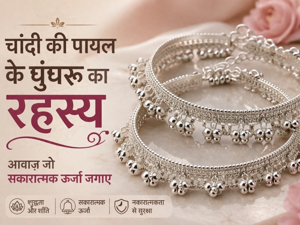 silver payal ghunghroo benefits