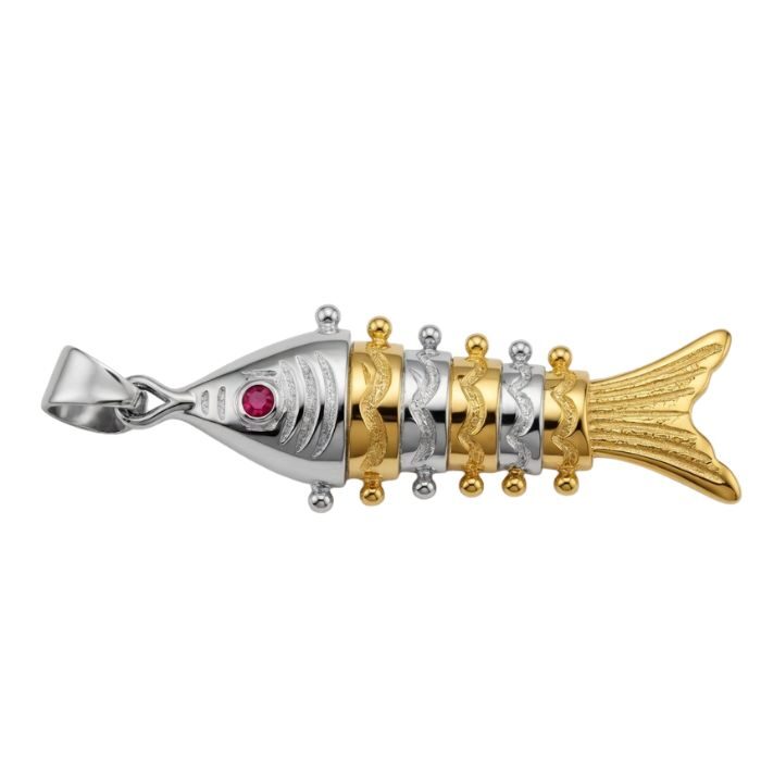 fish pendant gold polish (1)