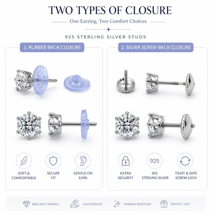 silver stud earring (4)