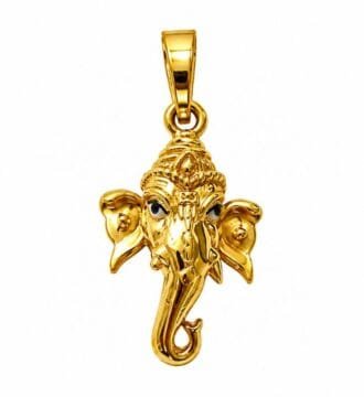 925 STERLING SILVER GANESH LOCKET