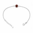 925 Sterling Silver Rudraksha Rakhi Bracelet