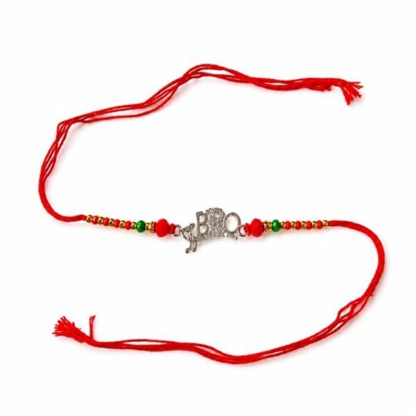 SILVER RAKHI (12) SRKJ 92 STERLING SILVER RAKHI