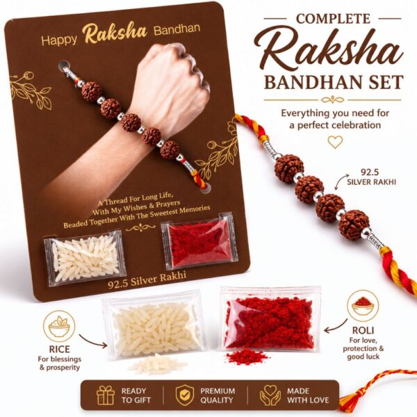 SILVER RAKHI (9)