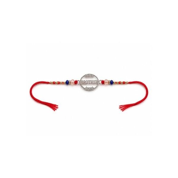 silver rakhi 77 brother rakhi