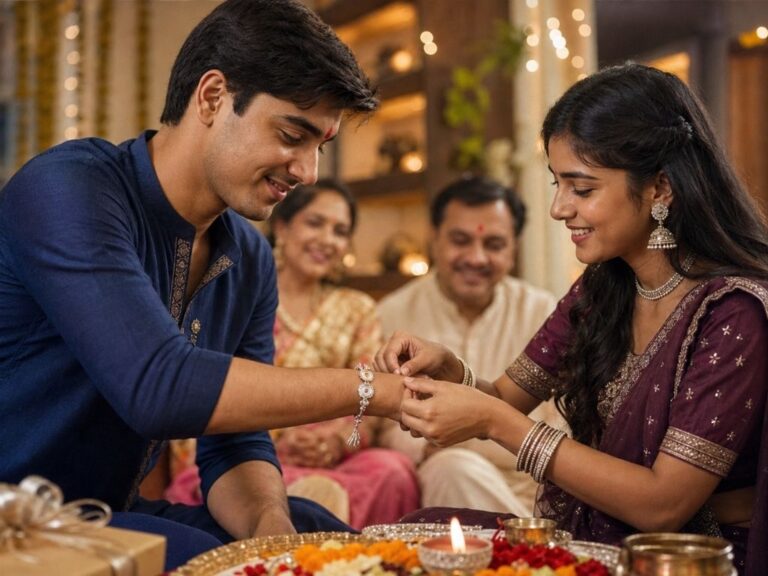 925 Sterling Silver Rakhi for Brother: A Meaningful Raksha Bandhan Gift