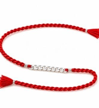 925 Silver Rakhi for Men & Boys | Adjustable 925 Sterling Silver Rakhi