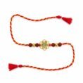 925 Sterling Silver Floral Rakhi