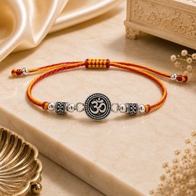 Silver Rakhi