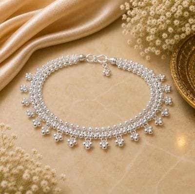 Silver Payal (Anklet)
