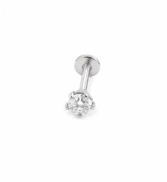 CZ Nose Pin for Women | Stud Nose Pin