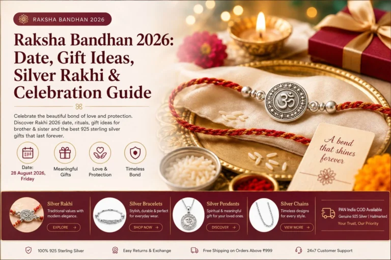 Raksha Bandhan 2026: Date, Rakhi Gift Ideas & Silver Gifts