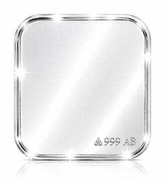 999 Pure Silver Square Piece