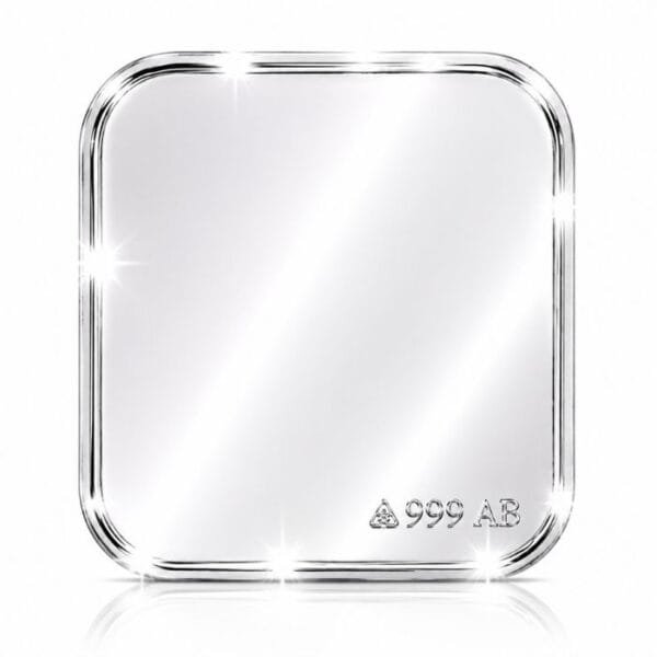 999 Pure Silver Square Piece