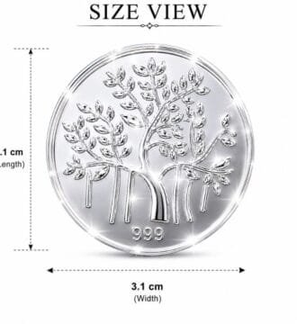 999 Fine Silver Tree Coin (1 g)