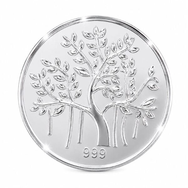 999 SILVER COIN Fine Silver Tree Coin