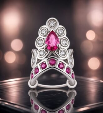 SRKJ 925 Sterling Silver Laddu Gopal Mukut Crown