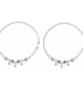 Silver Adjustable Payal