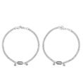 70 Silver Adjustable Payal Pair