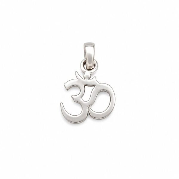 silver om pendant (3) silver om pendant (3)