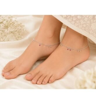 silver payal (2)