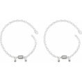 Silver Adjustable Designer Payal