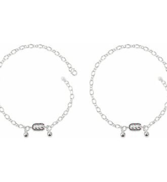 Silver Adjustable Designer Payal