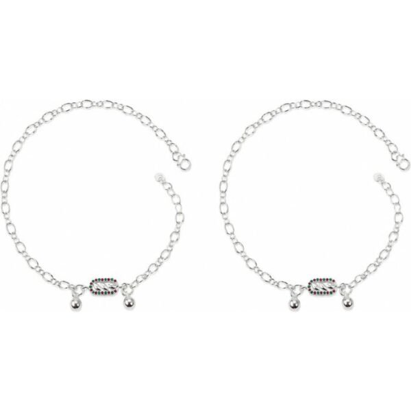 silver payal (2) Silver Adjustable Designer Payal