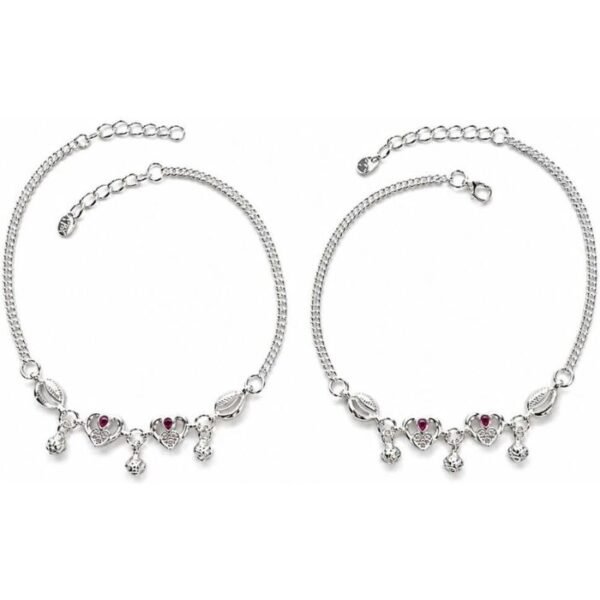 silver payal (3) Silver Adjustable Designer Payal