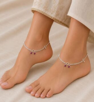 silver payal (3)