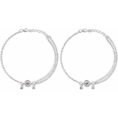 Silver Adjustable Designer Payal