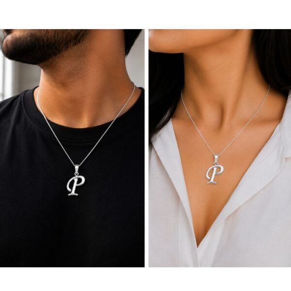 P NAME LOCKET P NAME LOCKET