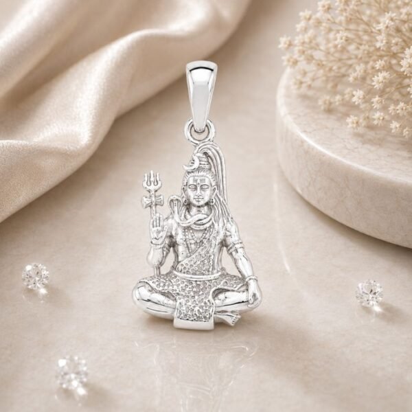 SRKJ 925 sterling silver Lord Shiva pendant